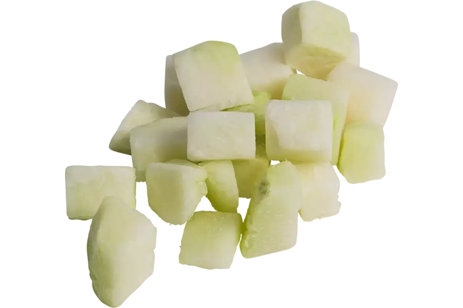 Koolrabi brunoise 20mm zak 1kg kist 8 stuks